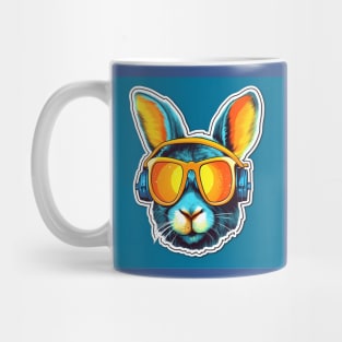 Rabbit Sticker for Smartphones Hoodies Tshirts Wallart Mug